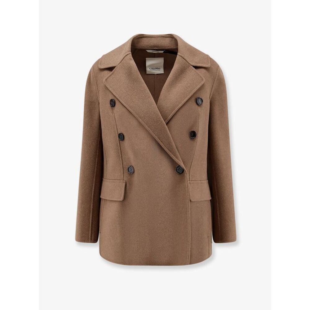 'S Max Mara Women Smmrita Virgin Wool Peacoat
